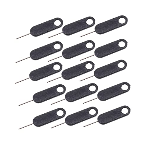 POPETPOP Pin Tarjeta Sim para Extracción y Expulsión De Bandeja Sim, Herramienta Ligera De Aleación De Aluminio, Tamaño Compacto, Portátil y Compatible Todos Los Modelos De Teléfonos