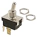 ELECTROSWITCH 9203C Toggle Switch, Non Illuminated, DPST, On-None-Off, Panel, 20 A (1 piece)