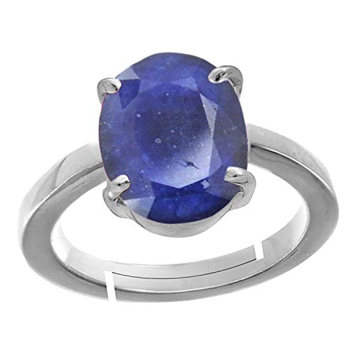 Saphir bleu non chauffé qualité A+ : bague d'exception en véritable Neelam 2,75 cts - 2