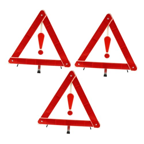 Triangle de sécurité voiture Mobestech 3 pièces réfléchissants pliables
