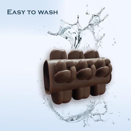 Image of HS Knot Silicone Mould, Non-Stick Food Grade Silicone Mould for Chocolate, Candy, Jelly & Ice Cube (Brown)