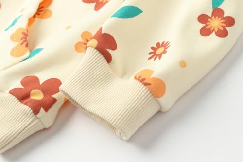 Image of Mud Kingdom Little Girls Boys Hooded Sweatshirt Jersey Cotton Pullover Fashion Spring Fall
