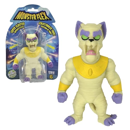 Bizak Monsterflex Classic Modelos de Monstruos, Mummy Cat, Muñeco súper Extensible y elástico, 25 cm, 14 para coleccionar, para Adultos Fans coleccionistas y niños Desde 4 años, (64390004-7)