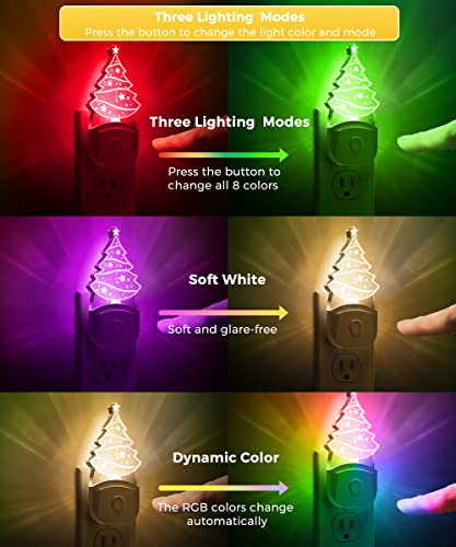 Image of L LOHAS LED Christmas Night Light for Kids[2 Pack]