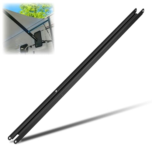 50 RV Awning Inner Drive Arm Compatible with Solera Regal 69 Assemblies Precision-Fit 50x1.75 Black Aluminum Rail Anti-Rust Powder-Coated Replacement