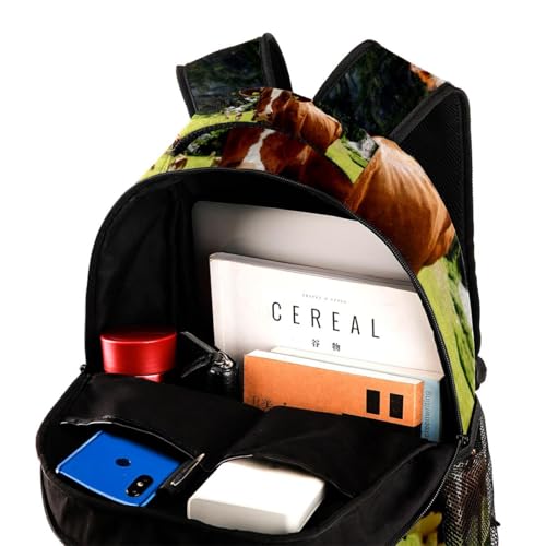 Sac à dos d'école ergonomique multicolore pour soulager le dos des ados - 4