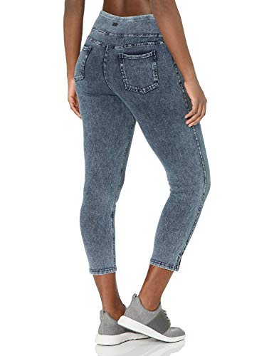 Andrew Marc Sport Women's Faux Denim Cropped Legging #TOP3