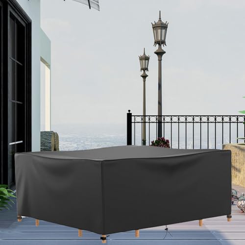 Funda Para Muebles De Jardín Exterior Impermeable 100x100x50cm Cubierta Mesa Jardin Exterior,Funda Mesa Jardin Múltiples Tamaños,Fundas Impermeables Para Muebles De Jardín Para Mesas Y Sillas, Sofás