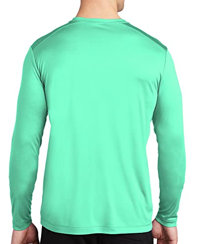 SALTY JOES Men's UPF 50 UV Sun Protection Performance Long Sleeve Tees4