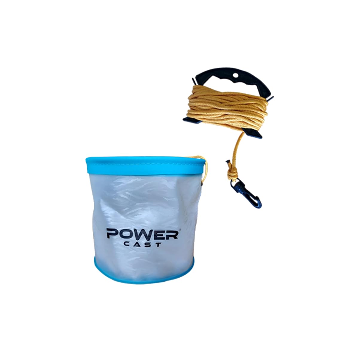 Collapsible Fishing water Bucket with 5m Detachable Cord