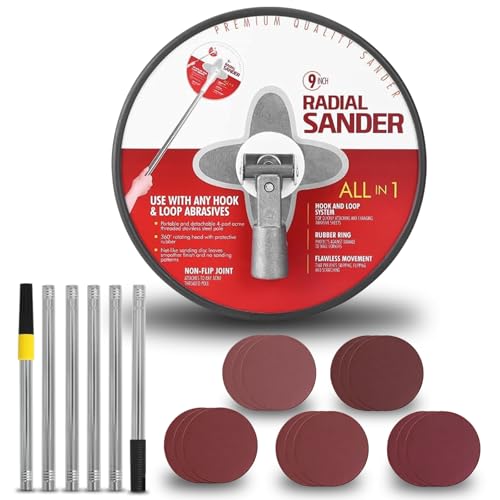 Pole Sander for Drywall, 81 Inch Manual Hand Drywall Sander