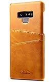 Galaxy Note 9 Wallet Phone Case, XRPow Slim PU Leather Back Protective Case Cover With Credit Card Holder for Samsung Galaxy Note 9