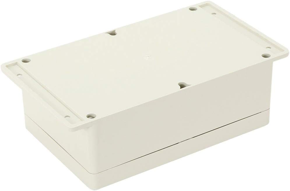 Suреr Dеаl Prоduсt Awclub Waterproof Dustproof IP65 ABS Plastic Junction Box Universal Electric Project Enclosure Pale Gray and Fixed Ear 9.05x5.9x3.42(230mm x 150mm x 87mm)