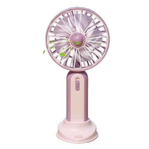 Poderoso ventilador portátil, fanático personal de la mano - Ventilador de bolsillo pequeño | 250 mAh poderoso refrigerador de soplador recargable y potente para acampar al aire libre casa