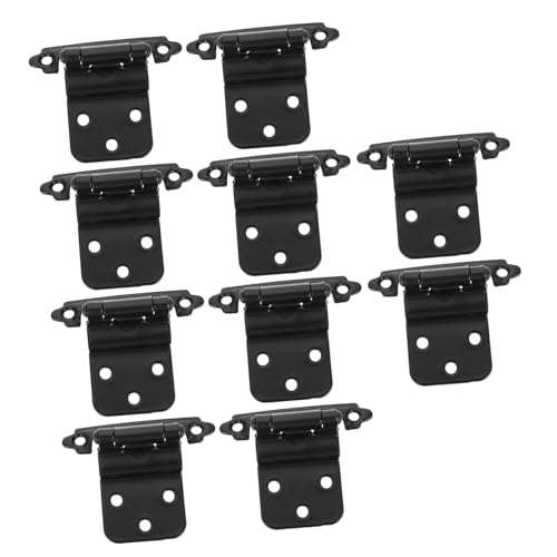 LALAFINA 10stücke Aufliegende Schrankscharniere Aus Eisen Für...