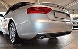  A5 8T Facelift Coupe Cabrio von Bj: 11-16 Heckdiffusor S-Line Look