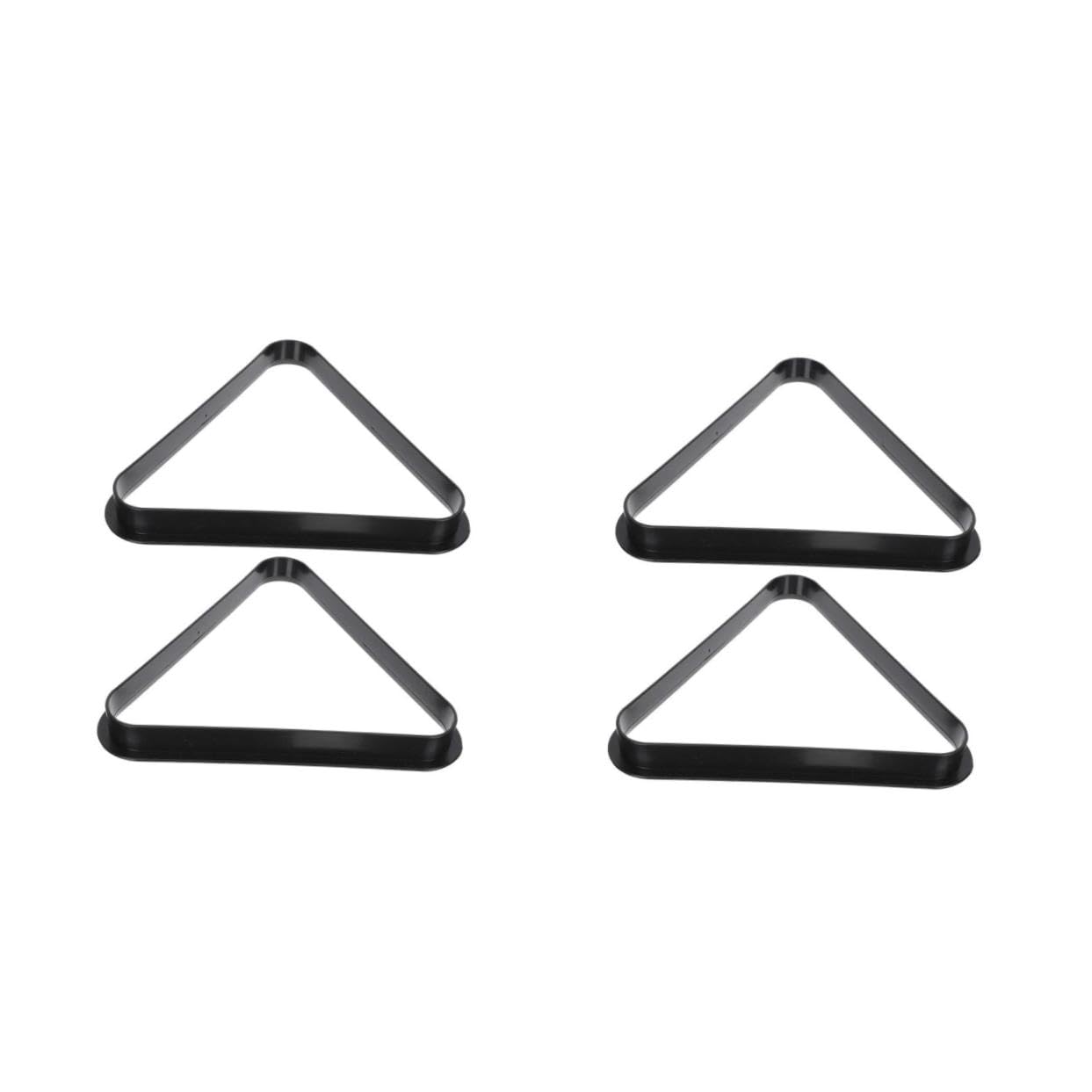 BESPORTBLE 2sets Mini Billiard Rack Billiard Ball Triangle Rack Ball Frame Pool Table Accessory 2pcs*2