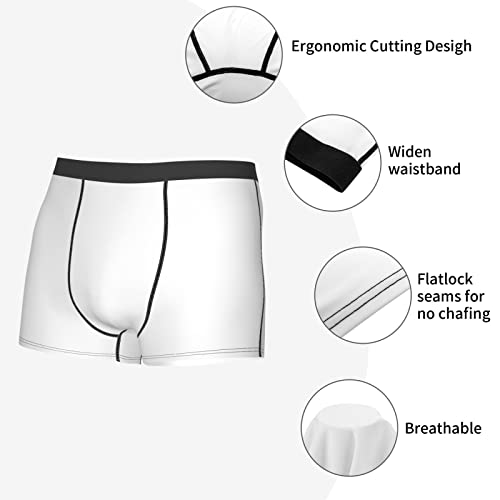 Mens Boxer Briefs Underwear Pack,Men's Breathable Trunks Underwear,Boys Boxer Briefs4