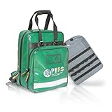 Ehucon Mochila médica PES – Bolsa EMS durável à prova d'água para DEA, tanques de oxigênio, suprimentos de primeiros socorros, ideal para ambulância, uso externo e de emergência