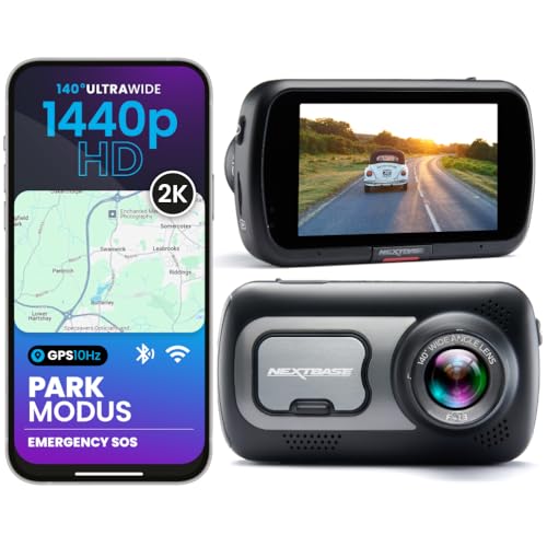 Nextbase 522GW Dashcam für vorne und hinten