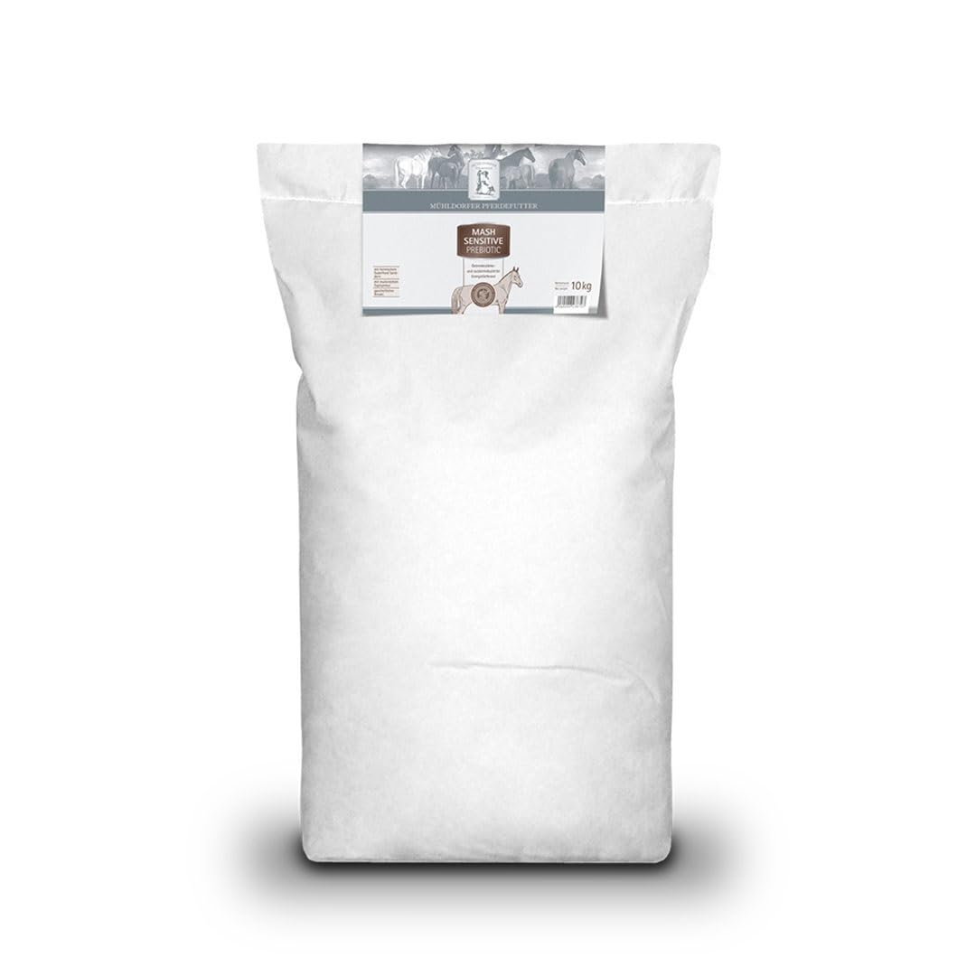 Mühldorfer Mash Sensitive Prebiotic - 10 kg - Für magere, schwerfuttrige Pferde - Getreidestärkereduziert