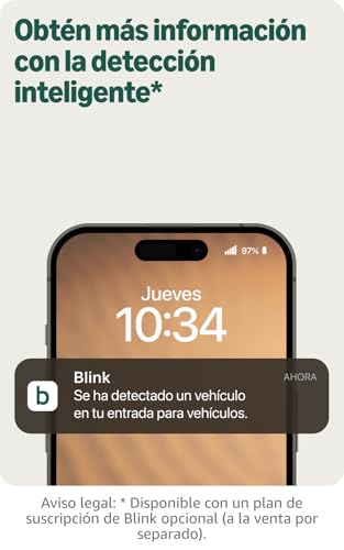 Miniatura 5 de Cámara exterior 2K+ Blink con Blink Videotimbre 2K+ (última generación), Negro, módulo de sincronización básico Incluido