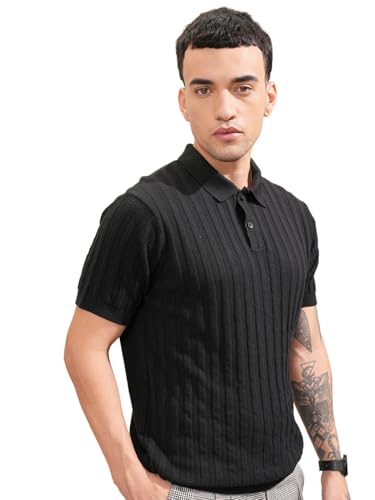Image of Highlander Men's Polo Tshirt | Flat Knit | Regular Fit | Polo T-Shirt for Man