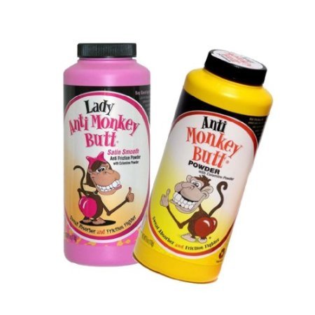 Anti-Monkey Butt Anti Friction Powder, Original & Lady Anti-Monkey Butt Anti Friction Powder, Original & Lady