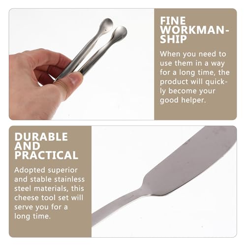 Utensilios para servir queso STOBAZA de 14 piezas para cortar y presentar sin esfuerzo 3