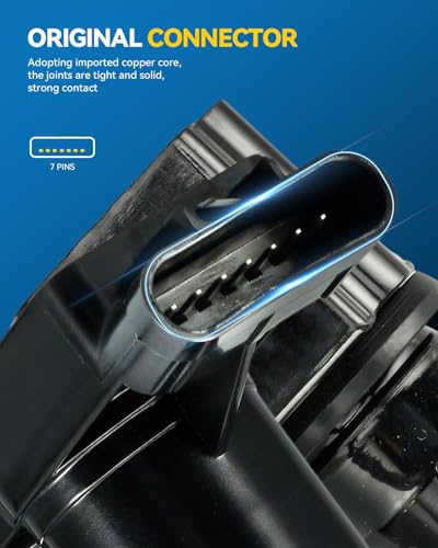 Image of PHILTOP UF652 Ignition coils Fits for Kia 2012-2019 Soul 1.6L, 2012-2019 Rio, Hyundai 2012-2017 Veloster 1.6L, 2012-2022 Accent,