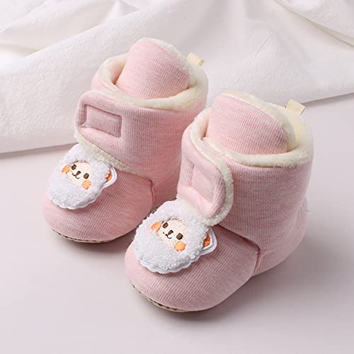 Cute Children Toddler Autumn and Winter Boys and Girls Flat Bottoms Non Slip Soft Plush Warm and Baby Girl Dress Shoes2