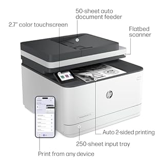 HP LaserJet Pro MFP 3101sdw Wireless All-in-One Laser Printer, Office Printer, Duplex, Best-for-Small Teams (9D2X4F)