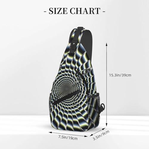 Bolso Cruzado Masculino Tipo Sling para Senderismo miniatura 3