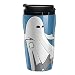 Coole Hochtemperatur-Wärmeisolierung Kaffee Getränke Tasse Custommake Ghost White Cloth Coat Patch Puppe für eisige heiße Getränke für Home Office Indoor Outdoor Reisen 250ml