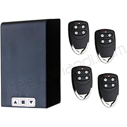 Persianas Normales Hiland - Kit universal de centralita para persianas TM5811 con mandos a distancia, para persianas normales y enrollables, funciona con cualquier motor de hasta 1 HP, receptor y mandos incluidos, posibilidad de conectar fotocélulas o intermitentes