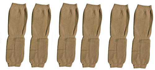 Image of Knee Warmers, Woolen Knee Cap Leg Warmer | Unisex Elastic Support Leg Knee Warm & Winter Protector Knee Cap /Knee Jacket - Fully Stretchable (Skin Color)