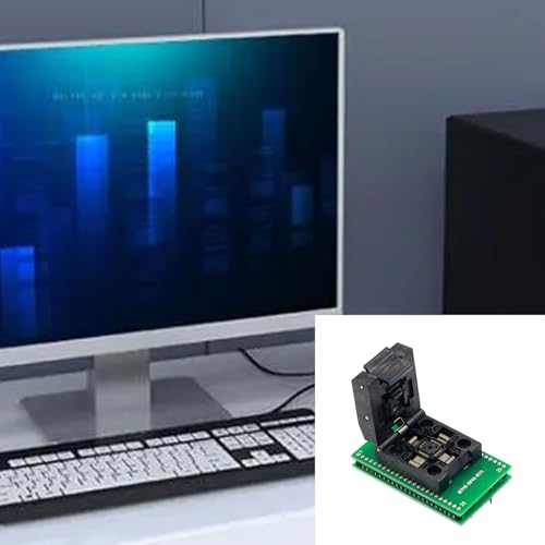 Prise convertisseur QFP48 vers DIP48 de programmation et adaptateur de test IC