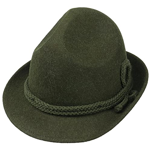 Mayser Maleo Trilby Trachtenhut - Wollfilz, 5,5cm Krempe, UV-Schutz, Made In EU