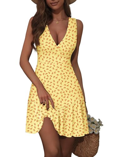 FENSACE Spring Outfits for Women Easter Ruffle Hem Cute Cottagecore