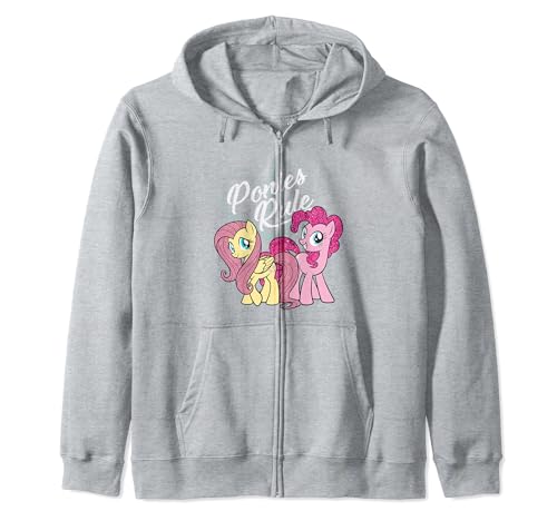 My Little Pony Zip Hoodie veste à capuche imprimée sweat fille dessin animé
