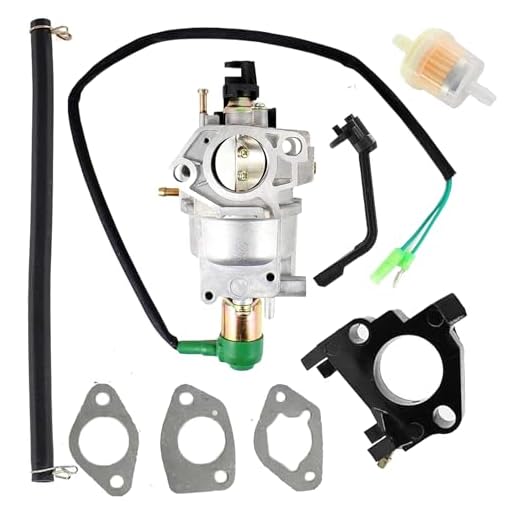 Generic BXTech Manual Choke Carburetor for DeWALT DG4300 DG4400B DXGN4500 DG6000 DXGN6000 DG6300B DG6000E 4400 5500 6000 6300 7000 7200 Watt 389cc 420cc 13hp Generator Carb