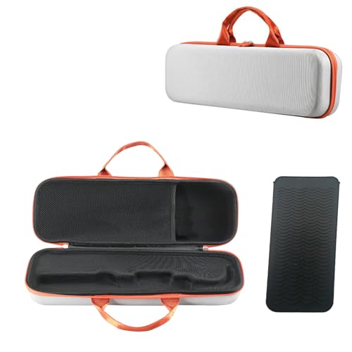 Estuche rígido para secador alisador Airstrait HT01 gris miniatura 1