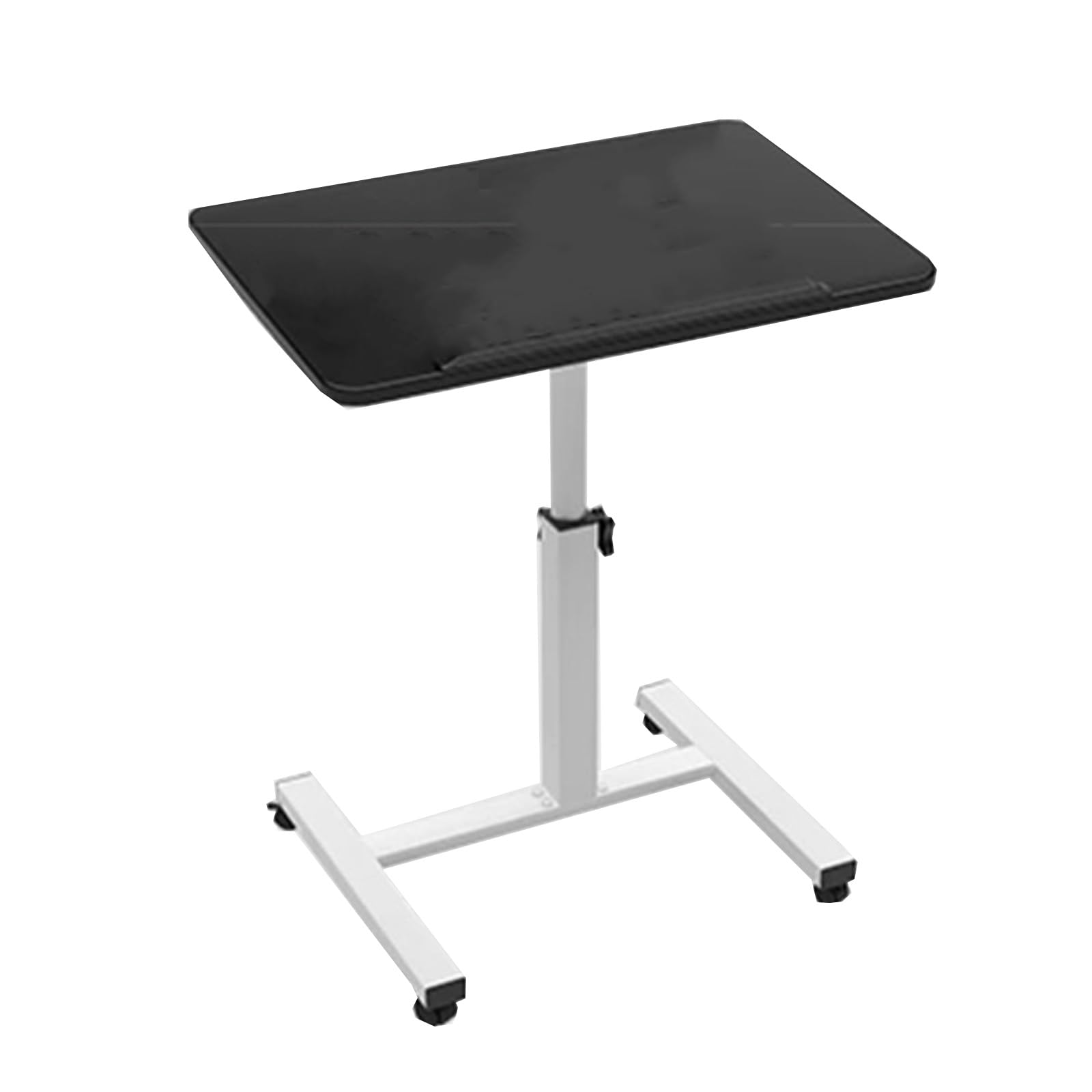 Mesa De Coche Plegable para Oficina, Ajustable Bandeja Portátil para Comer En El Coche, para Ordenador Portátil, Bandeja De Comida En El Soporte(Black 2,60 * 40cm/23.6 * 15.7in)