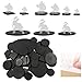 MB01T 80pcs Model Bases Square Round Oval Different Sizes Wargame Accessories (3 Shapes)