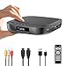 Desobry Lettore DVD Per TV, Lettore DVD Tutti Senza Regione, Lettore DVD HDMI Con Ingresso USB/TF Card, DVD player Con Cavo HDMI/RCA, Supporto PAL/NTSC immagine