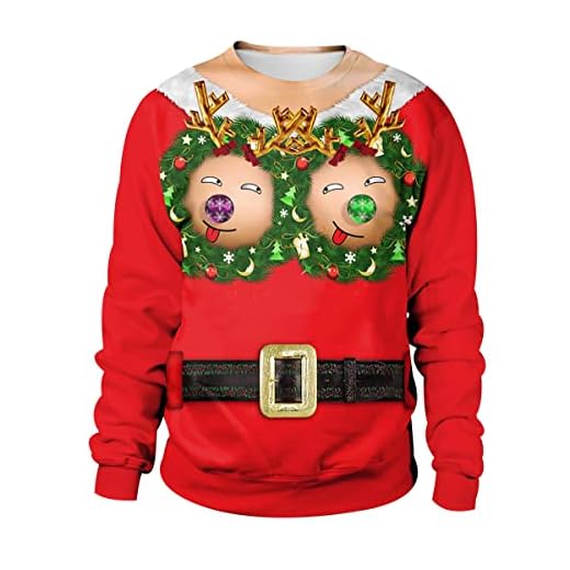 Jersey Navideño Unisex - Sudadera Suéter Navidad para Mujer y Hombre - Xmas Merry Christmas Feo Friki Sweatshirt Personalizado L