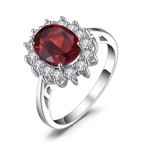 JewelryPalace Kate Middleton Anello Halo Donna...
