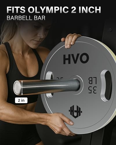 Image of HVO Hip Abductor Machine,6-Level Adjustable,360Rotating Pad,1600LBS | 1 inch&2 inchPlate Compatibility,Extended Foot Pedals,Extra-Thick Padded Seat & Backrest,Glute Training