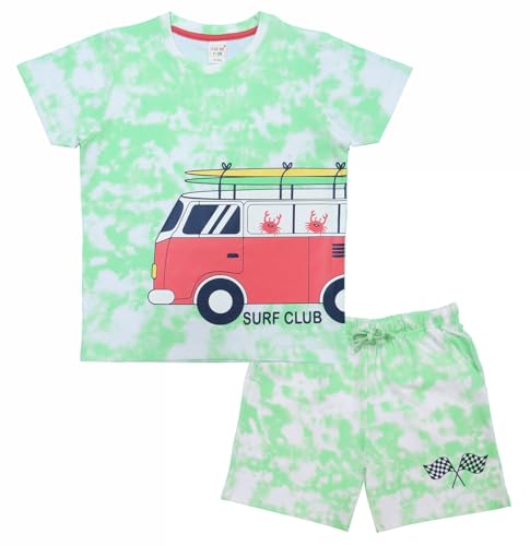 Image of Clothe Funn Boys Printed Cotton Half Sleeves T-Shirt & Shorts Set