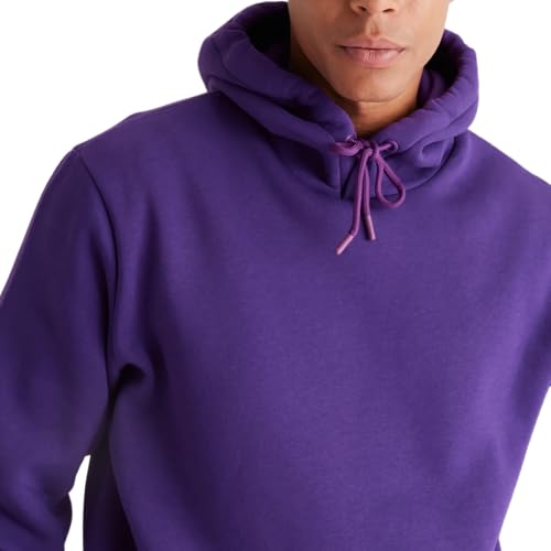Mlgaril MLGARIL_SWEATSHIRT Men'S Purple Hoodies Pullover Hooded Sweatshirt Midweight Athletic Hoodie For Men Long Sleeve Fleece Sweat Shirt With Pocket,L thumb #2